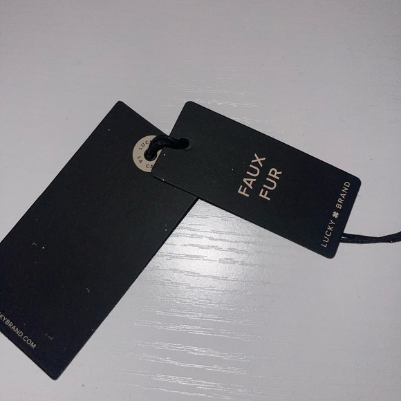 Lucky brand pink fur jacket - Picture 4 of 4